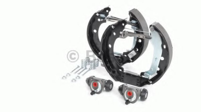 Set saboti frana RENAULT KANGOO Express (FC0/1) (1997 - 2007) BOSCH 0 204 114 156 piesa NOUA