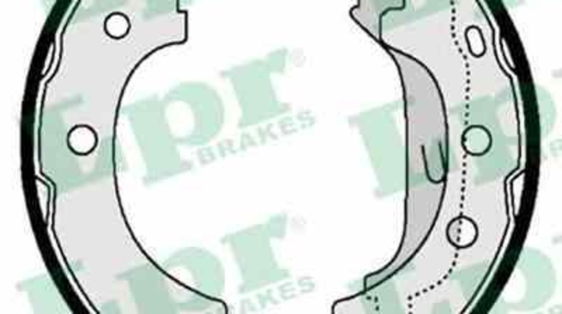 Set saboti frana RENAULT KANGOO Express FW0/1 LPR 07330