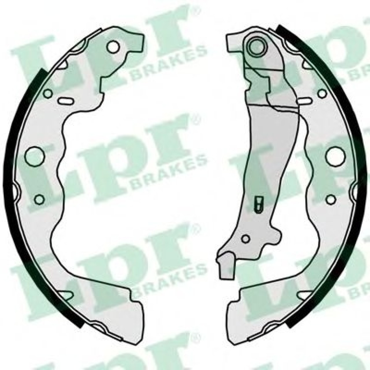 Set saboti frana RENAULT KANGOO Express (FW0/1) (2008 - 2016) LPR 09890 piesa NOUA