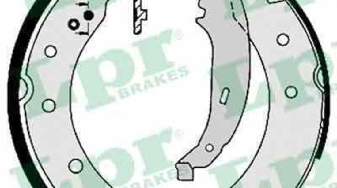 Set saboti frana RENAULT LAGUNA I B56 556 LPR 07130