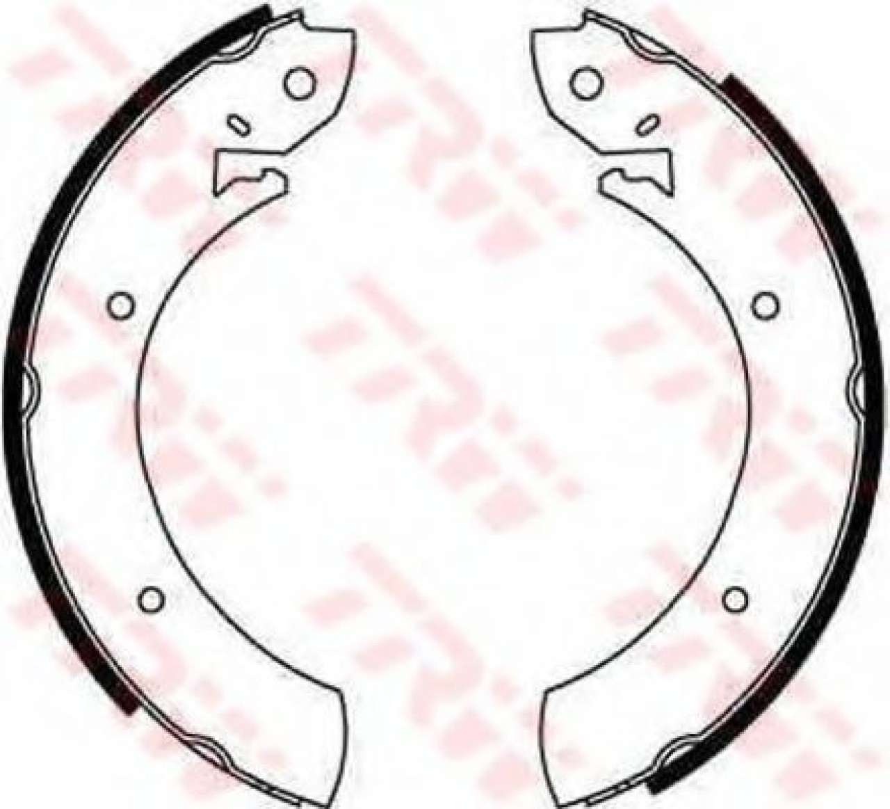 Set saboti frana RENAULT MASTER I bus (T) (1980 - 1998) TRW GS6181 piesa NOUA