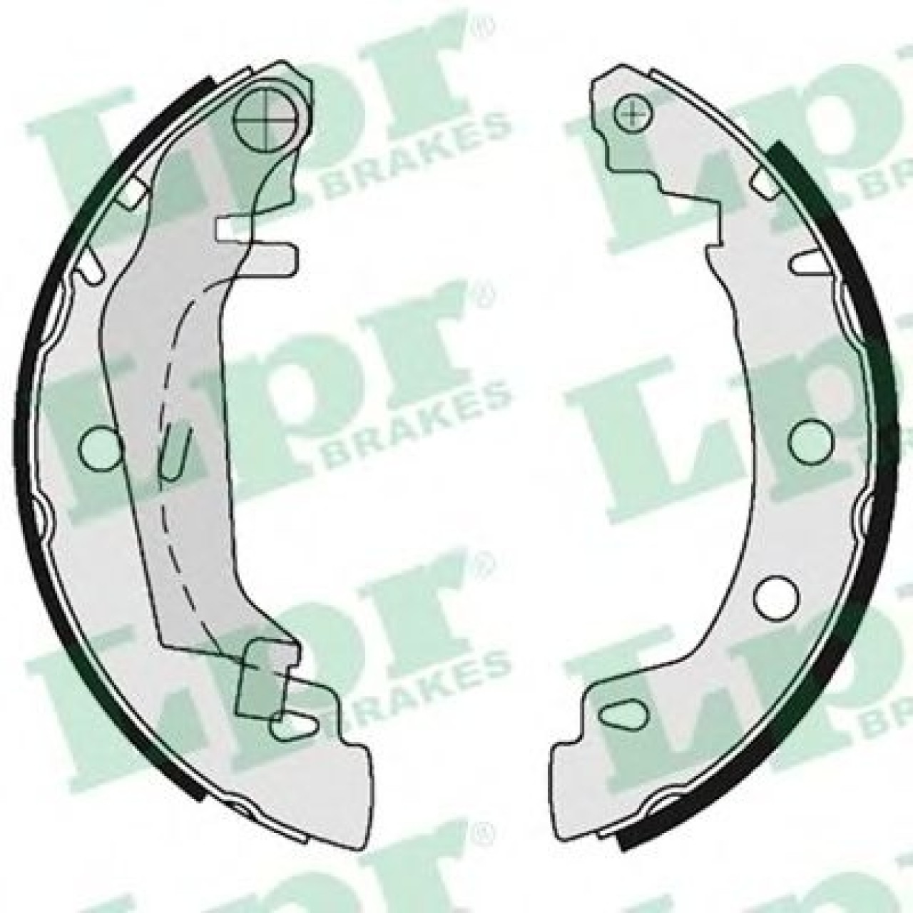 Set saboti frana RENAULT MEGANE I (BA0/1) (1995 - 2004) LPR 08750 piesa NOUA