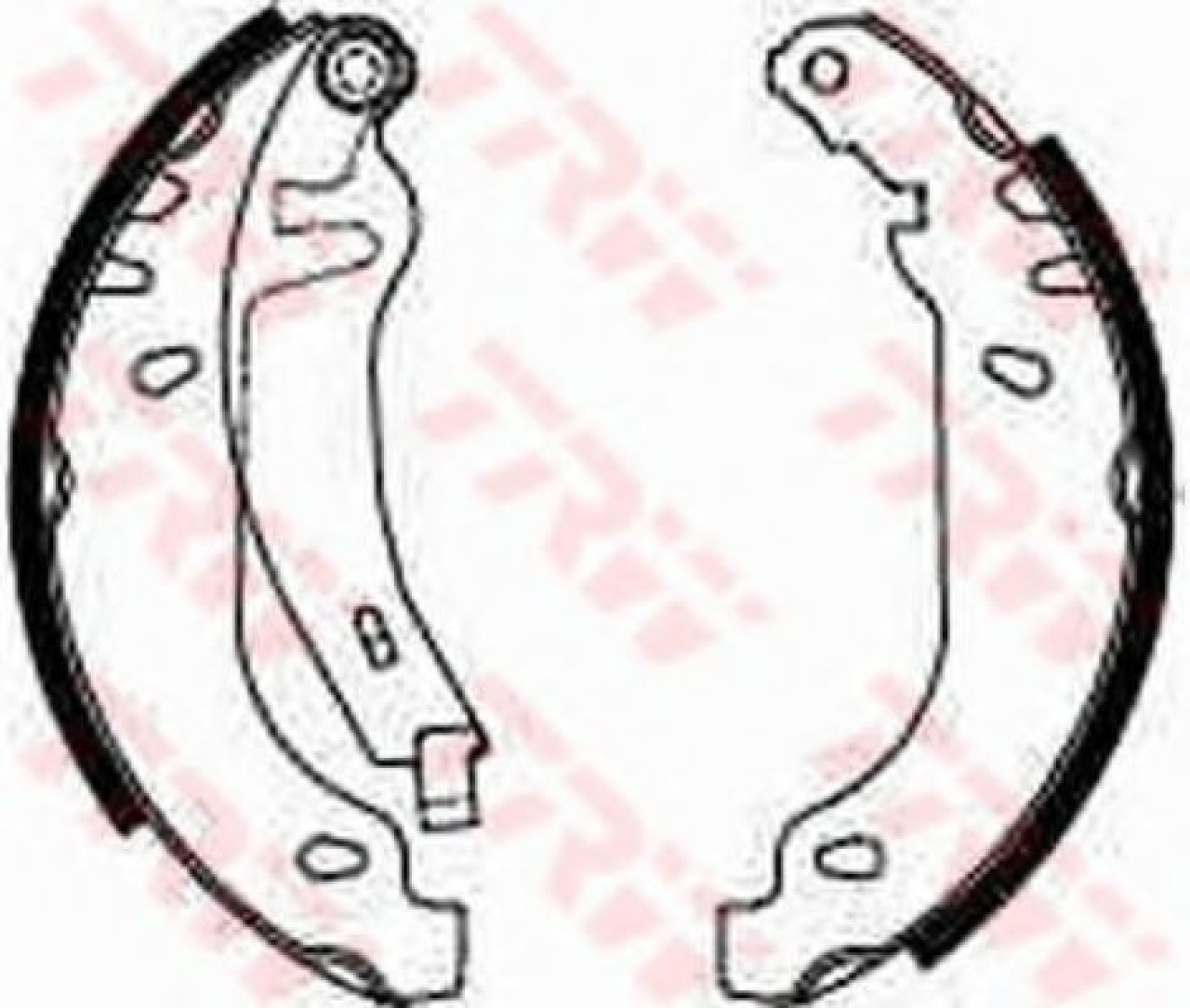 Set saboti frana RENAULT TWINGO I (C06) (1993 - 2012) TRW GS8211 piesa NOUA