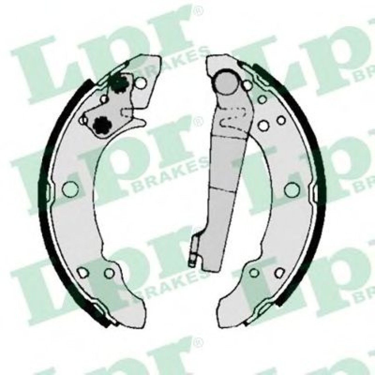 Set saboti frana SEAT TOLEDO I (1L) (1991 - 1999) LPR 00140 piesa NOUA