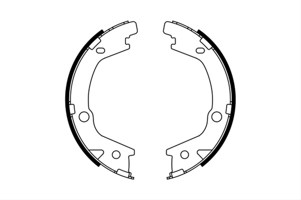 Set Saboti Frana; Set Saboti Frana, Frana De Mana Bosch Hyundai 0 986 487 770