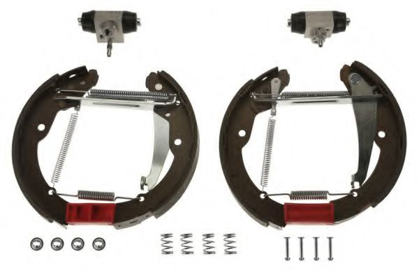 Set saboti frana SKODA ROOMSTER (5J) (2006 - 2015) TRW GSK1405 piesa NOUA