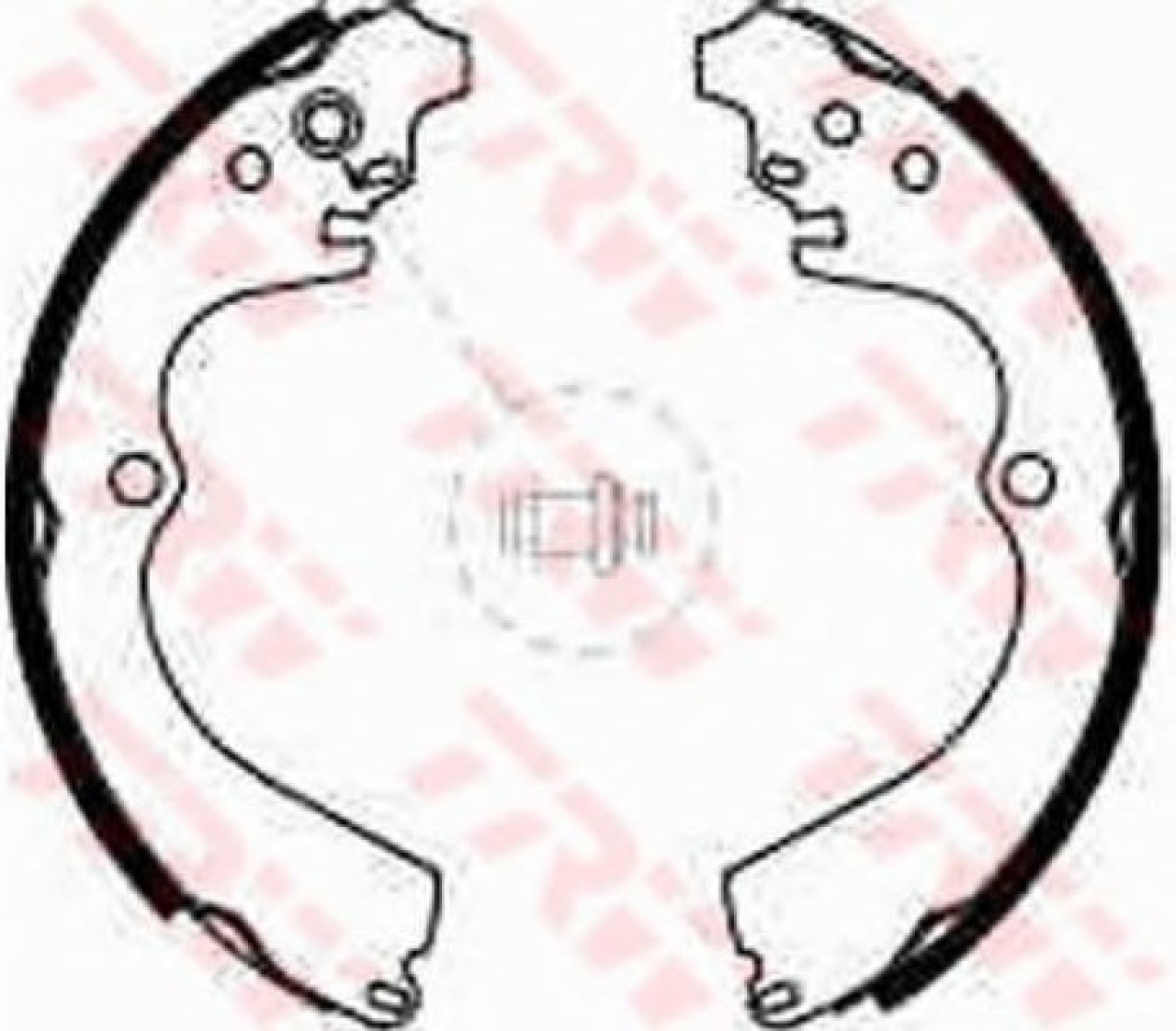 Set saboti frana SUBARU IMPREZA Limuzina (GD) (1999 - 2016) TRW GS8584 piesa NOUA