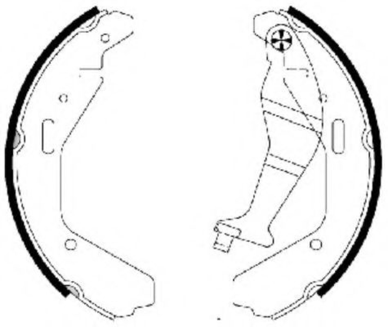 Set saboti frana SUZUKI IGNIS I (FH) (2000 - 2005) TEXTAR 91065200 piesa NOUA