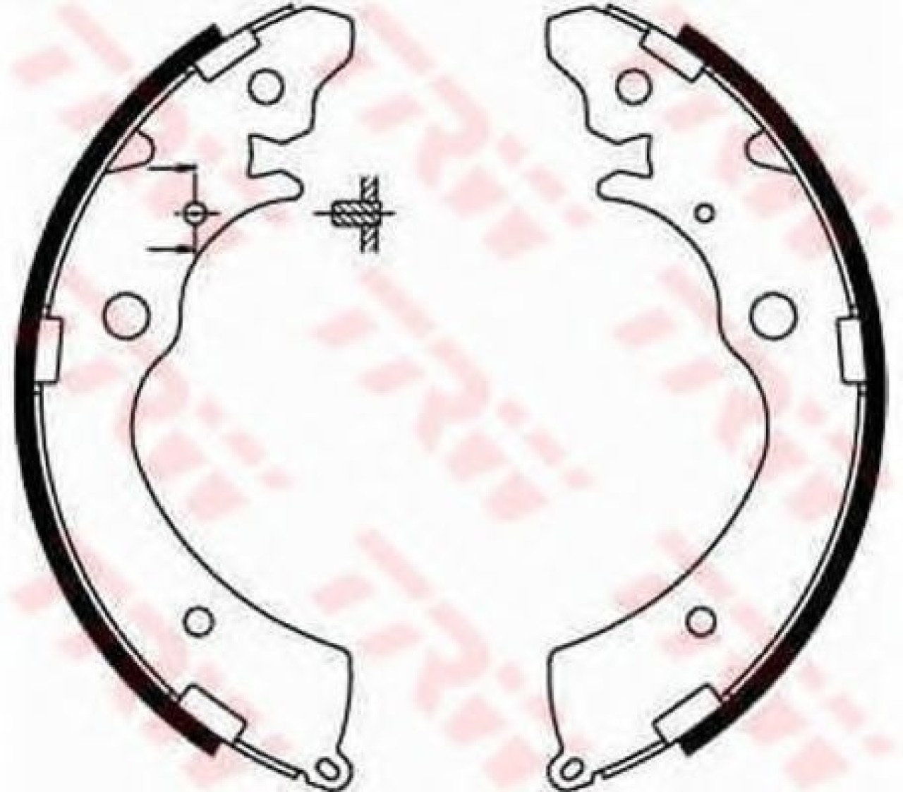 Set saboti frana SUZUKI JIMNY (FJ) (1998 - 2016) TRW GS8559 piesa NOUA
