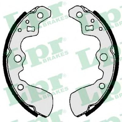 Set saboti frana SUZUKI SWIFT II Hatchback (EA, MA) (1989 - 2005) LPR 06320 piesa NOUA