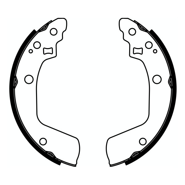Set saboti frana SUZUKI SWIFT III (MZ, EZ) (2005 - 2016) ABE C08029ABE piesa NOUA