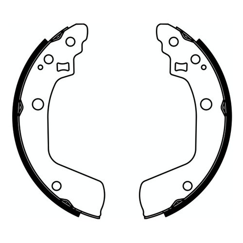 Set saboti frana SUZUKI SWIFT III (MZ, EZ) (2005 - 2016) ABE C08029ABE piesa NOUA