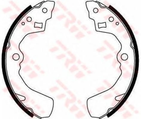 Set saboti frana SUZUKI SWIFT III (MZ, EZ) (2005 - 2016) TRW GS8549 piesa NOUA