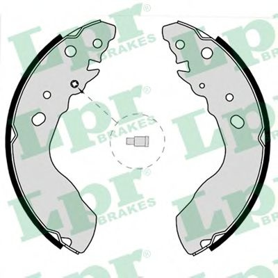 Set saboti frana SUZUKI VITARA Cabrio (ET, TA) (1988 - 2002) LPR 07770 piesa NOUA