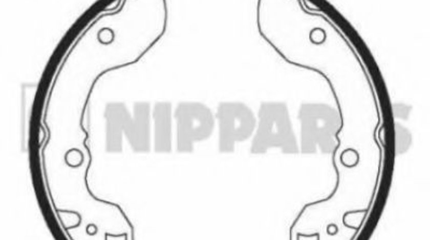 Set saboti frana SUZUKI VITARA (ET, TA) (1988 - 1998) NIPPARTS J3508015 piesa NOUA