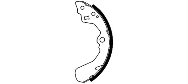 Set Saboti Frana Textar Daihatsu 91039001