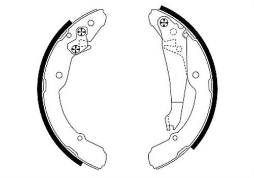 Set Saboti Frana Textar Nissan 91052400