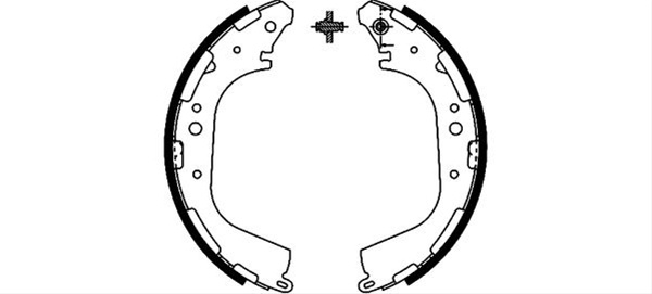 Set Saboti Frana Textar Nissan 91056200