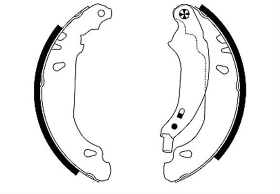 Set Saboti Frana Textar Peugeot 91053800