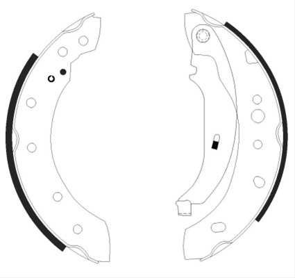 Set Saboti Frana Textar Peugeot 91061800