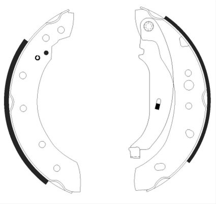 Set Saboti Frana Textar Peugeot 91061800