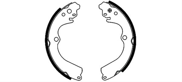Set Saboti Frana Textar Subaru 91045901