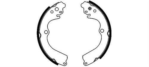 Set Saboti Frana Textar Subaru 91045901