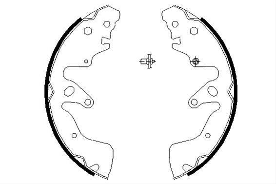 Set Saboti Frana Textar Suzuki 91068700