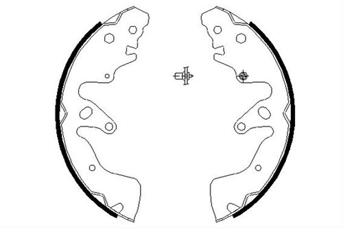 Set Saboti Frana Textar Suzuki 91068700