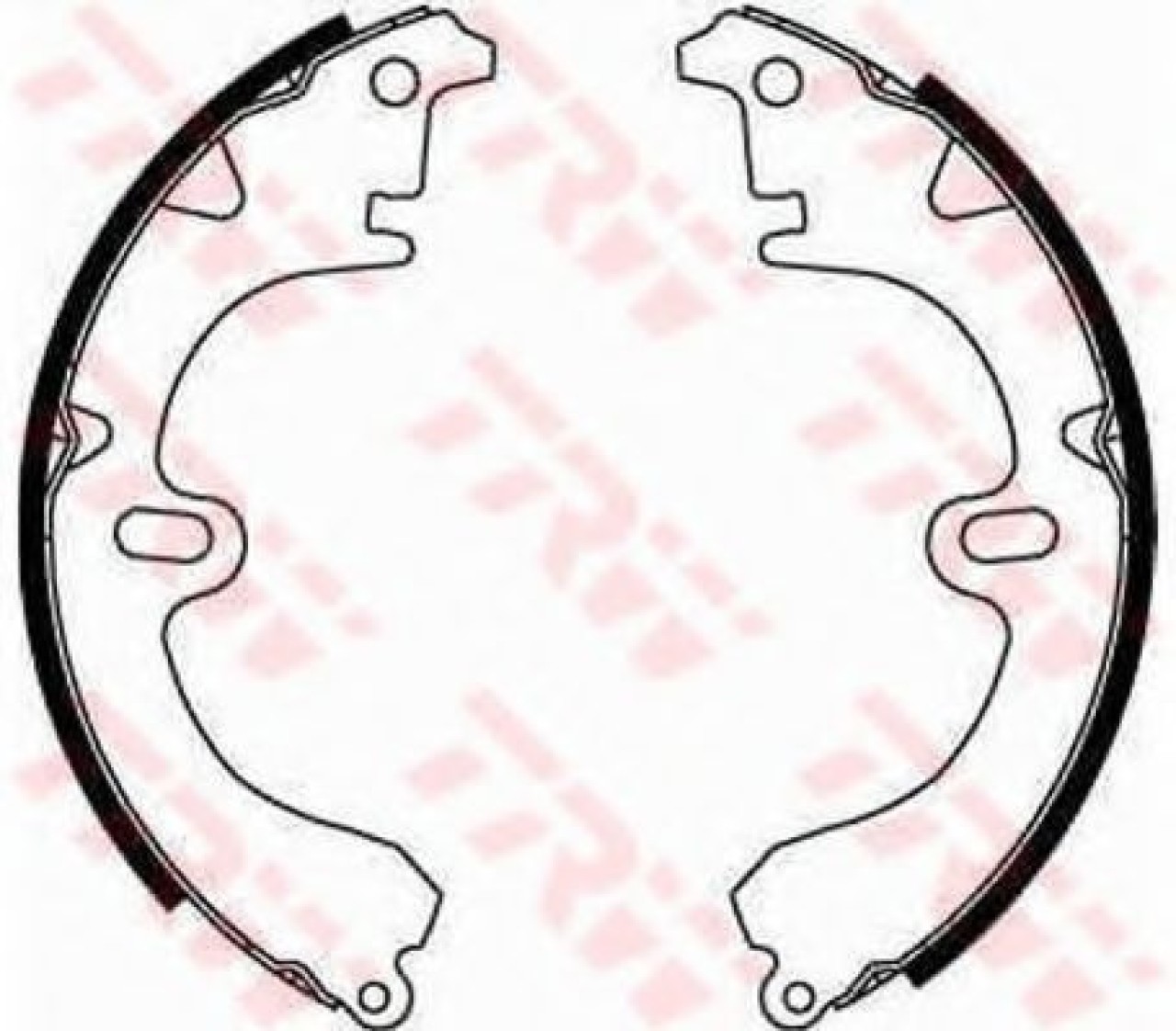 Set saboti frana TOYOTA COROLLA (E11) (1997 - 2002) TRW GS8181 piesa NOUA