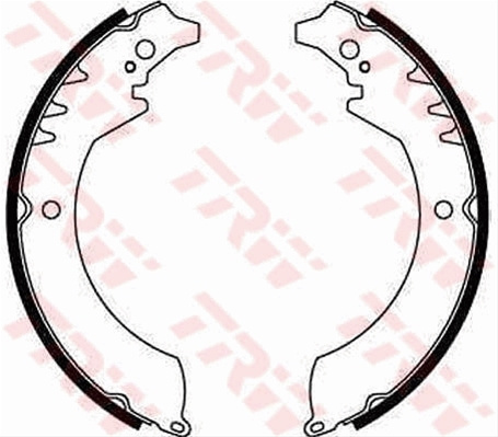 Set Saboti Frana Trw Fiat GS8251