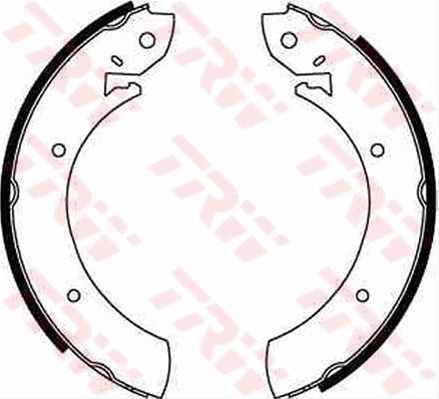 Set Saboti Frana Trw Ford GS6181