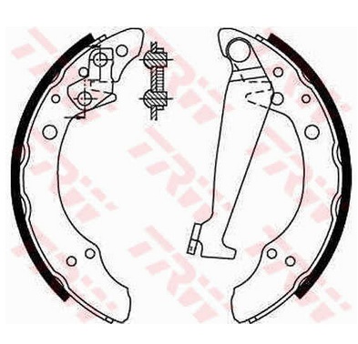 Set saboti frana TRW GS8526 pentru diferite modele vag