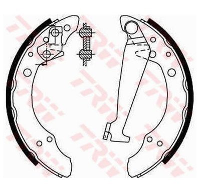 Set saboti frana TRW GS8526 pentru diferite modele vag