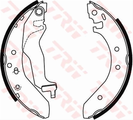 Set Saboti Frana Trw Honda GS6246