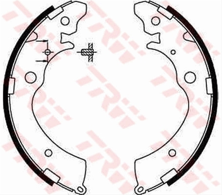 Set Saboti Frana Trw Honda GS8559