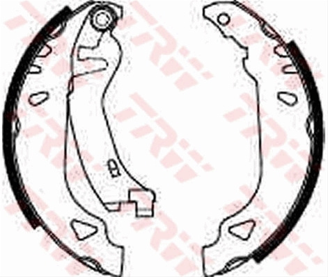 Set Saboti Frana Trw Lancia GS8269