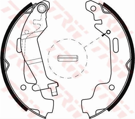 Set Saboti Frana Trw Opel GS8468
