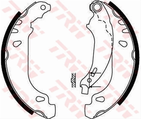 Set Saboti Frana Trw Peugeot GS8642