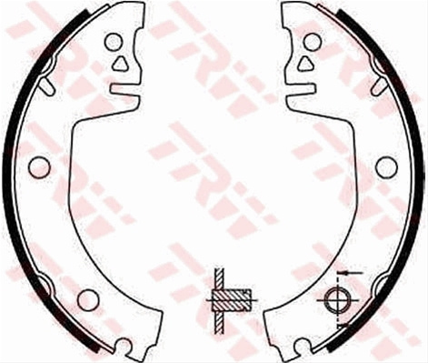Set Saboti Frana Trw Skoda GS8300