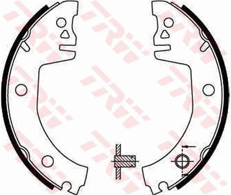 Set Saboti Frana Trw Skoda GS8300