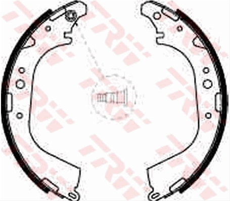 Set Saboti Frana Trw Toyota GS8501