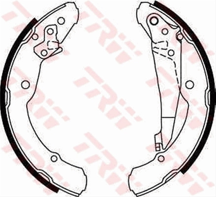 Set Saboti Frana Trw Vw GS8639