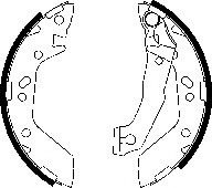 Set saboti frana VOLVO S40 I (VS) (1995 - 2004) FERODO FSB606 piesa NOUA