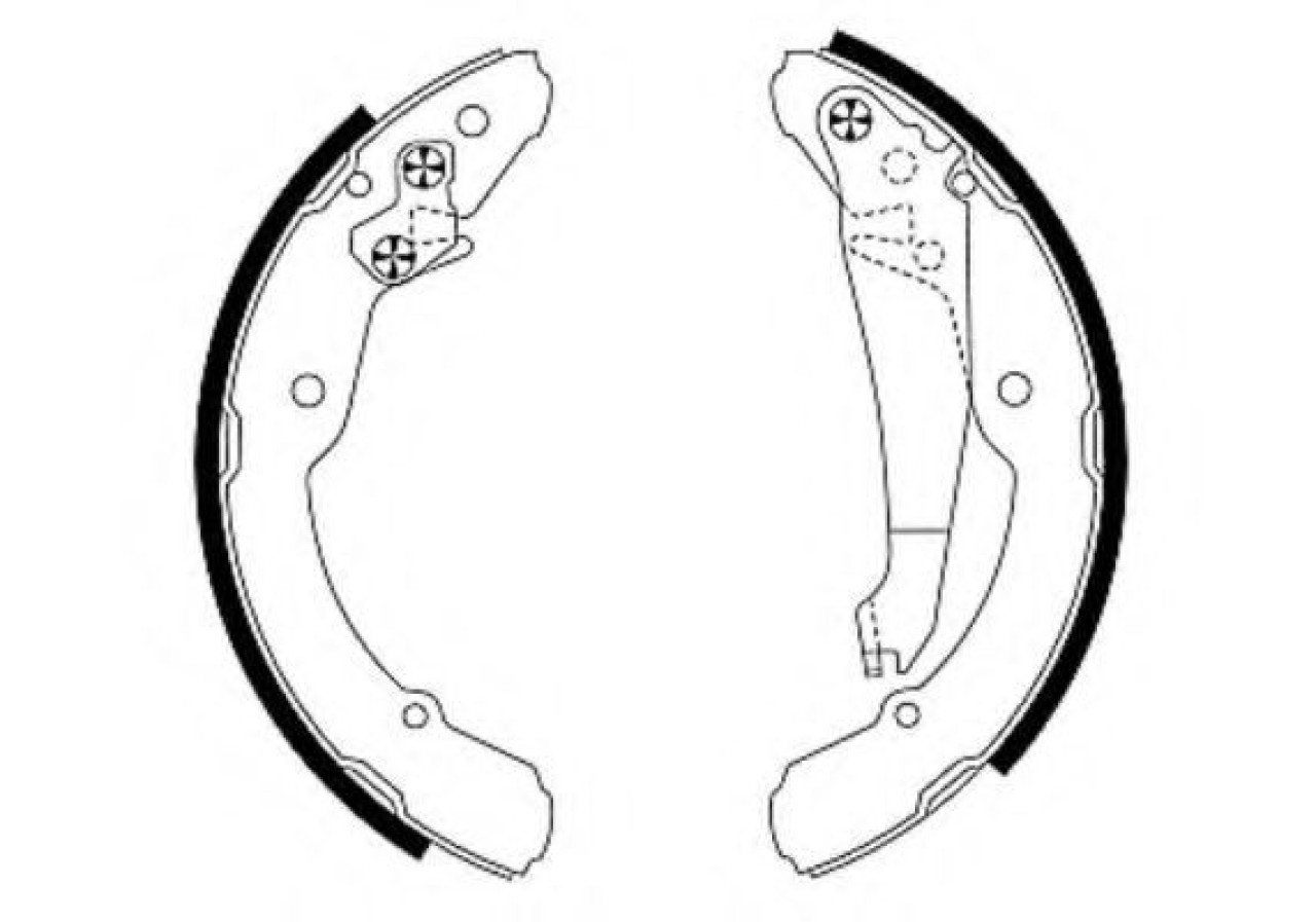 Set saboti frana VW BEETLE (5C1) (2011 - 2016) TEXTAR 91052400 piesa NOUA
