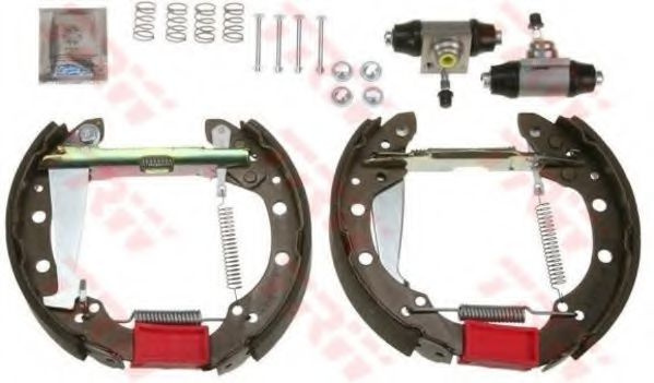 Set saboti frana VW GOLF IV Cabriolet (1E7) (1998 - 2002) TRW GSK1404 piesa NOUA