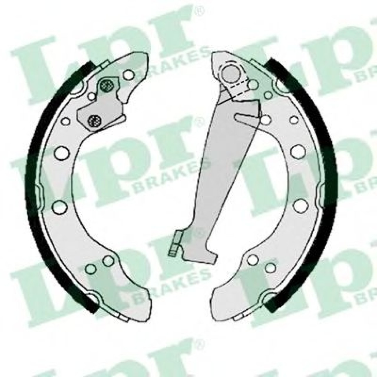 Set saboti frana VW GOLF IV Cabriolet (1E7) (1998 - 2002) LPR 06830 piesa NOUA