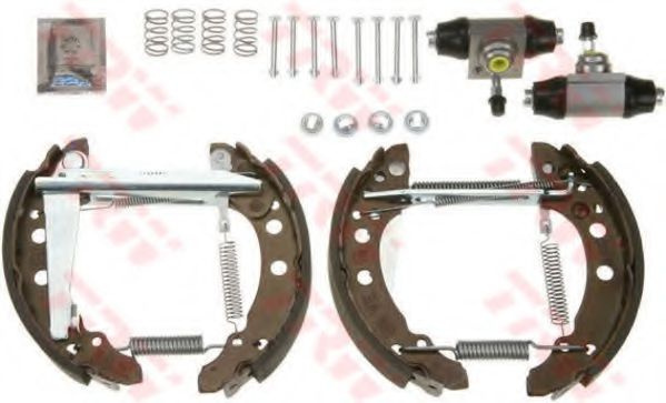 Set saboti frana VW POLO (6N2) (1999 - 2001) TRW GSK1501 piesa NOUA