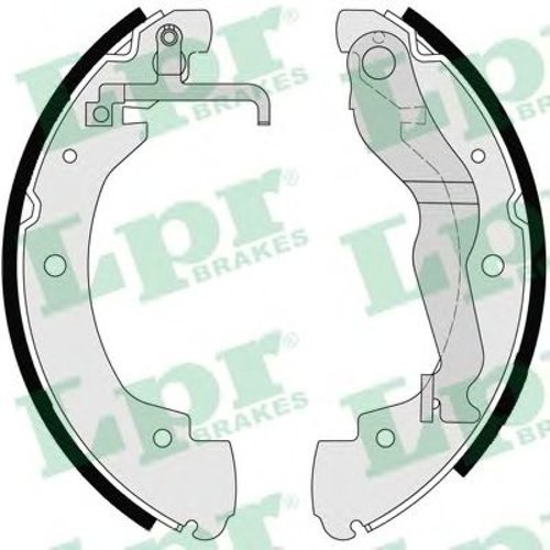 Set saboti frana VW TRANSPORTER IV caroserie (70XA) (1990 - 2003) LPR 06910 piesa NOUA