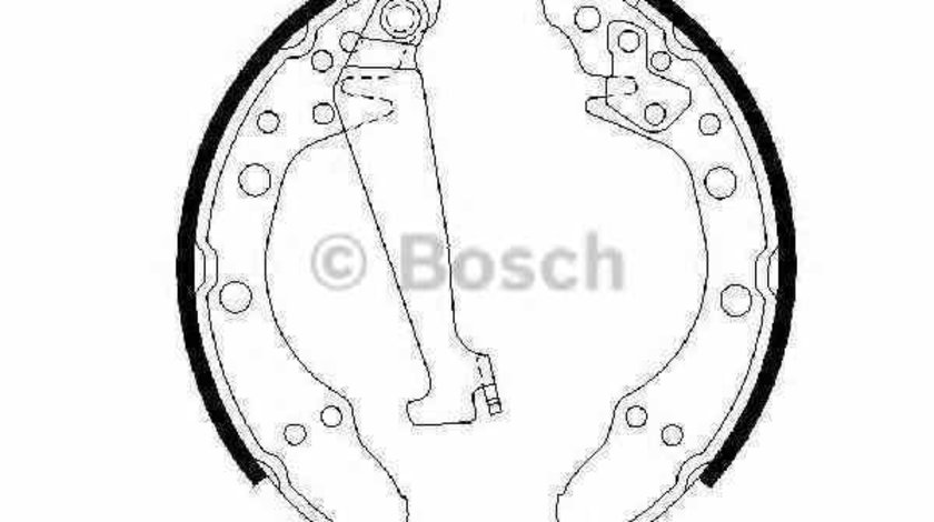 Set saboti frana VW UP BOSCH 0 986 487 270